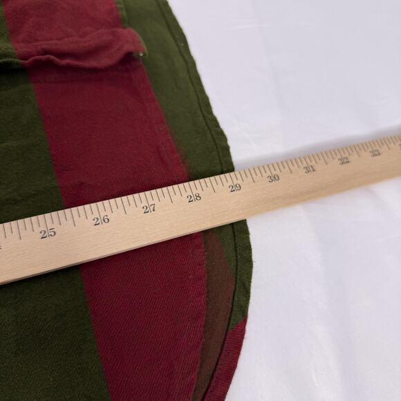 Nightmare on Elm Street Shirt Mens Medium Red Green Button Up Freddy Krueger - Picture 7 of 7
